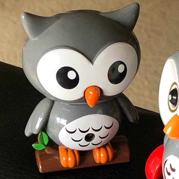 Set of 2 owl toys - Picture 3 of 7